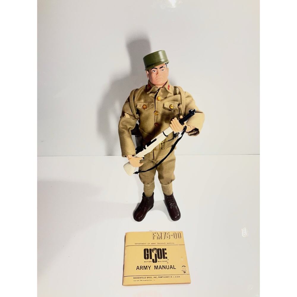 1964 GI Joe Hasbro 12” Japanese Soldier of the World Figure, Uni & Equip MINT
